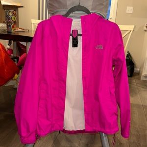 The North Face | size small | hot pink windbreaker
